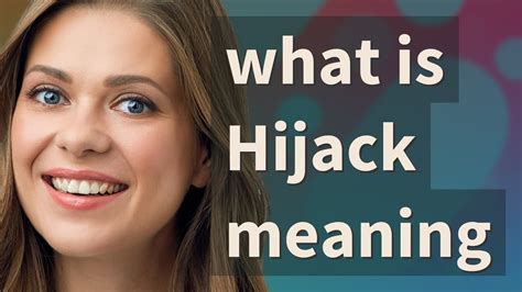 Hijack Meaning Of Hijack YouTube