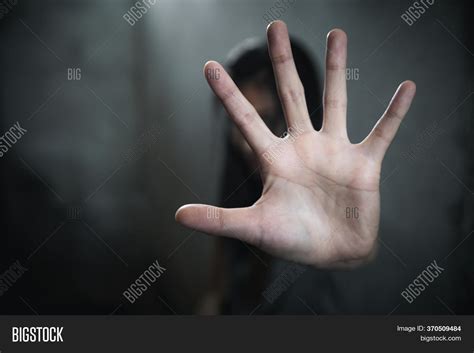 Woman Hand Sign Stop Image And Photo Free Trial Bigstock