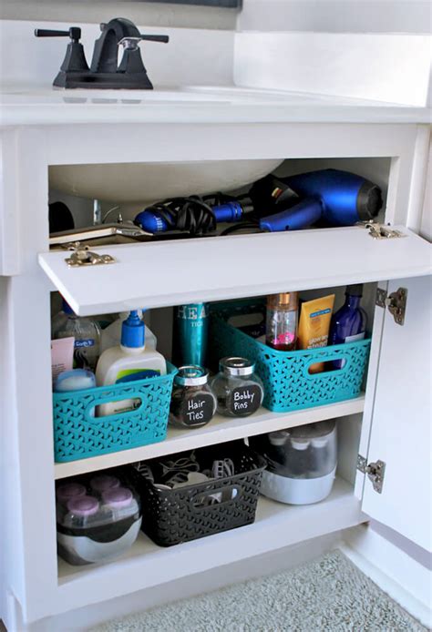 Adding Shelves in Bathroom Cabinets – Gray House Studio