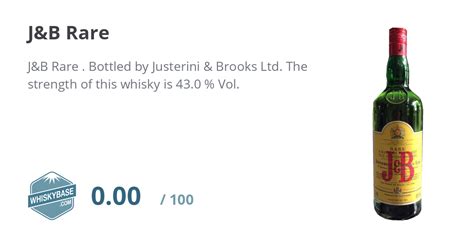 J&B Rare - Ratings and reviews - Whiskybase