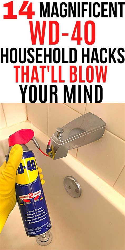 SOME MAGNIFICENT WD 40 HOUSEHOLD HACKS YOU NEED TO KNOW Household