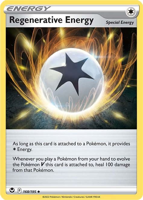 Regenerative Energy Swsh12 Silver Tempest Pokemon