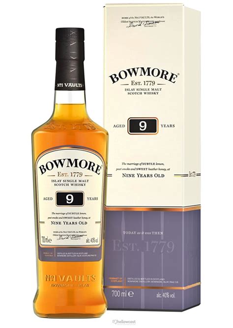 Bowmore 9 Years Whisky 40º 70 cl Hellowcost bienvenue à votre stock