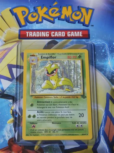 CARTE POKEMON WIZARD 1995 EMPIFLOR 30 64 JUNGLE Proche Du NEUF VF Dans