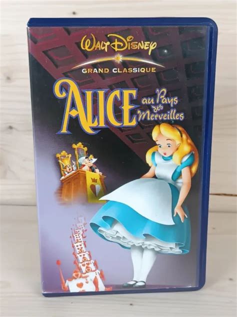 CASSETTE VHS ALICE Au Pays Des Merveilles Grand Classique Walt Disney