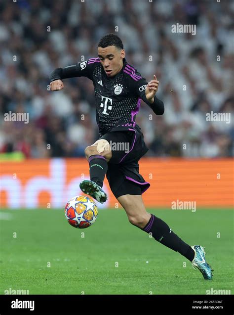 Bayern Munichs Jamal Musiala During The Uefa Champions League Semi