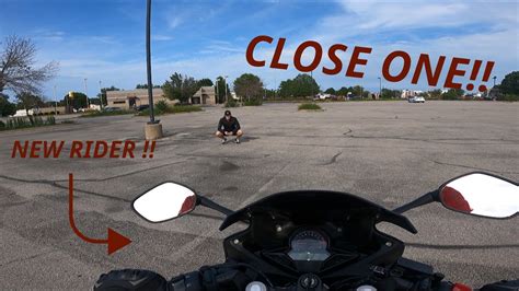 Letting My Friend Ride The Motorcycle Youtube