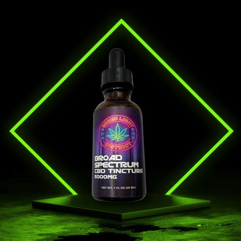 Broad Spectrum Cbd Tincture 5000mg Green Light District