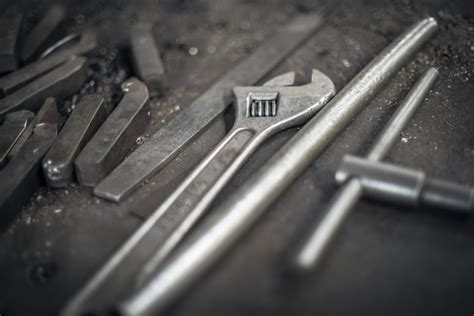 Free Photo | Detail of precision tools