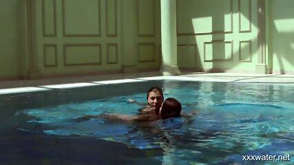 Olla Oglaebina And Stefanie Moon Sexy Nude Girls In The Pool Stephanie Moon