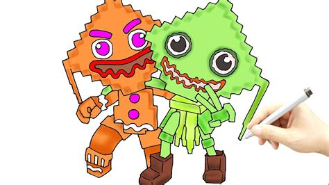 How To Draw Ketupat Bros Steal A Brainrot Youtube