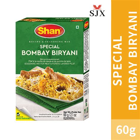 Shan Special Bombay Biryani Mix 60g Seasoning Shopee Philippines