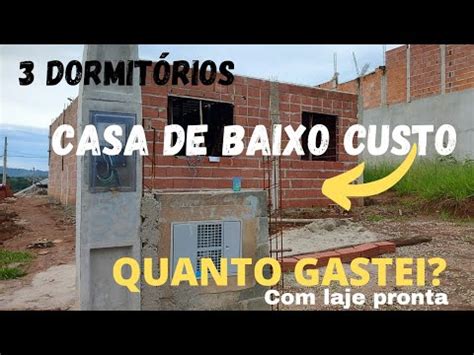 QUANTO CUSTA CONSTRUIR UMA CASA VALORES METRAGEM E MATERIAL MUITO