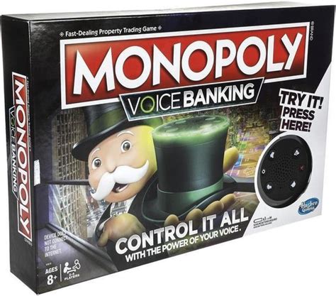 Monopoly Voice Banking Elektronisch Bordspel Games Bol