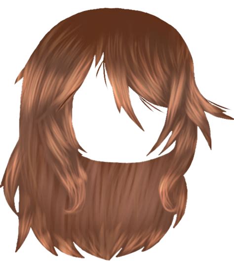 Gacha Life Hair Base Transparent