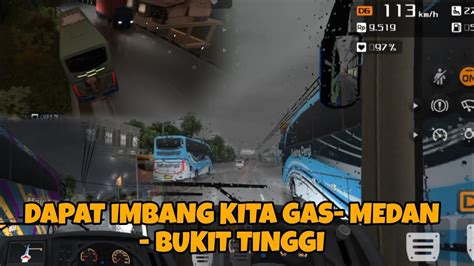 Bus Antar Lintas Sumatera Medan Bukit Tinggi Bus Simulator Indonesia