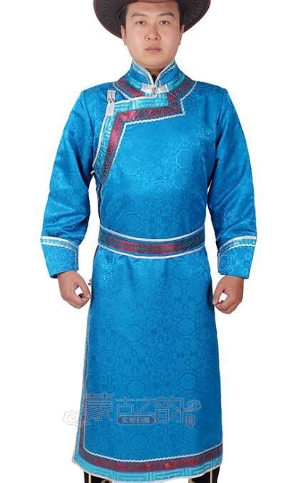 New Chinese National Costume Male Gown Grassland Traditional Living Outfit Mongolian Costumes