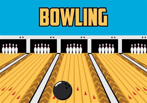 Bowling Lane Vector Svg Eps Uidownload