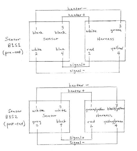 4 Wire O2 Sensor Wiring Diagram Honda