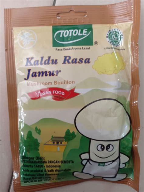 Totole Kaldu Jamur Mushroom Stock 40 Gr Lazada