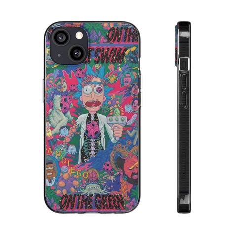 Rick And Morty Phone Case Trippy Phone Case For Iphone Pro Max