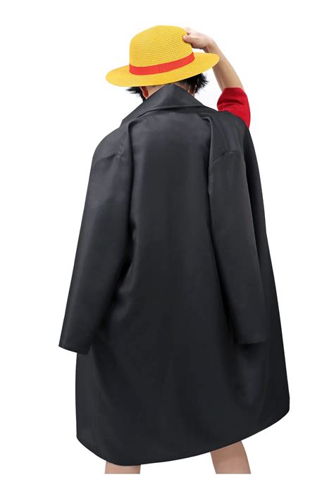 Buy DAZCOS US Size Luffy Cosplay Black Cloak Wano Country Anime Costume