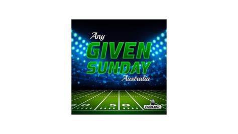 Any Given Sunday Australia