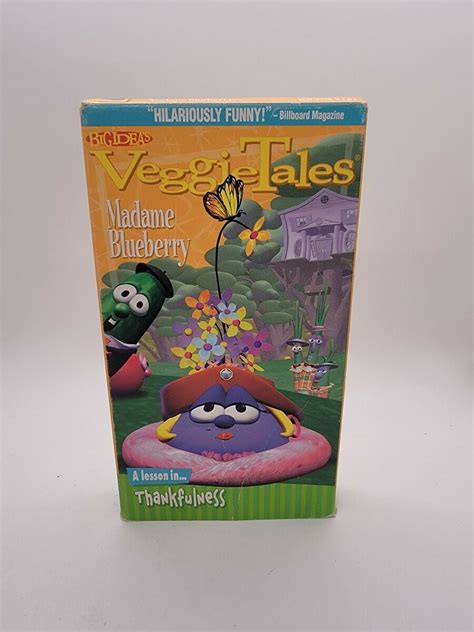 Veggietales Madame Blueberry Dvd Ebay