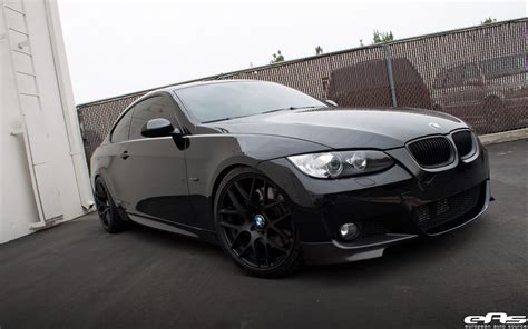 Jet Black E92 335i With Matte Black Vmr V710s Bmw Performance Parts