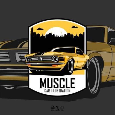 Muscle Car Vector Art, Icons, and Graphics for Free Download