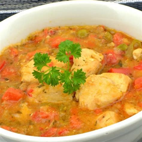 Flavorful Puerto Rican Chicken Stew Crock Pot Recipe - Serendipity And ...