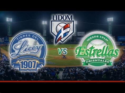 Aguilas Cibae As Vs Estrellas Orientales En Vivo Youtube