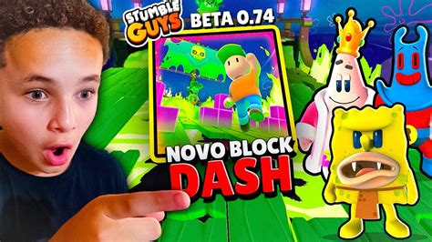 Chegou A Melhor Atualizacao Do Stumble Guys Novas Skins E Novo Blok