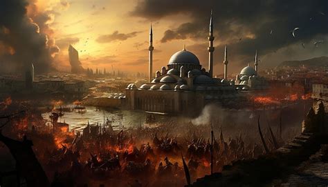 Premium Photo | The Fall of Constantinople