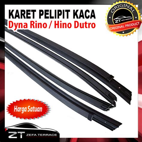 Jual Karet Pelipit Kaca Luar Dalam Dyna Rino Hino Dutro Satuan Shopee