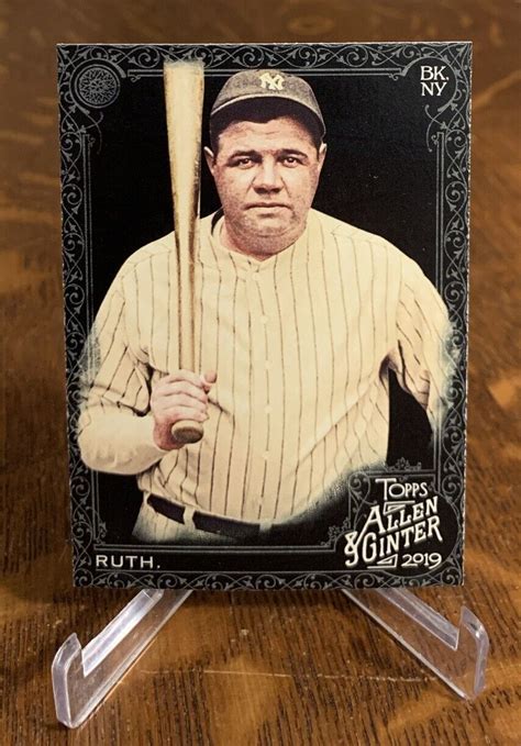 Topps Allen Ginter X Babe Ruth New York Yankees Ebay