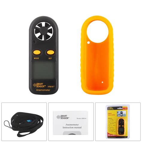 Smart Sensor Ar Handheld Digitale Anemometer Wi Grandado