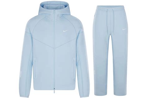 Nike X Nocta Tech Fleece Hoodie And Joggers Set Cobalt Blue Tint Men S Fw23 Us