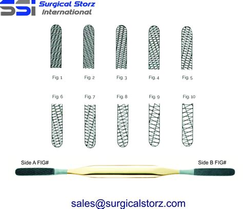 Gubisch Fomon T C Nasal Rasp Cm Surgical Storz International