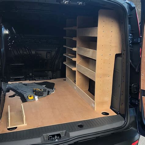 Ford Transit Connect 2014 Swb Van Racking Full Driver Side Vanrack