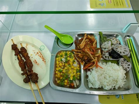 My school lunch in Beijing, China