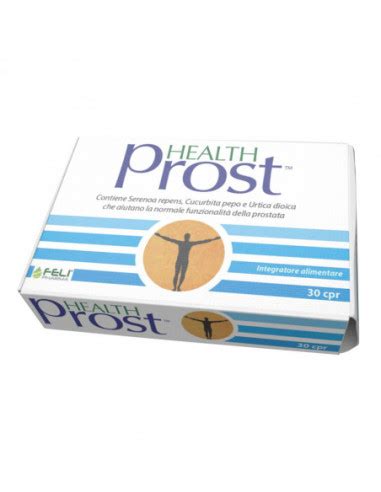 Integratori Per La Salute Intima Dell Uomo Health Prost 30 Compresse