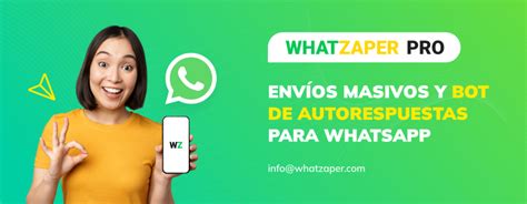 Whatzaper Pro Software De Env O Masivo De Autorespuestas Plan