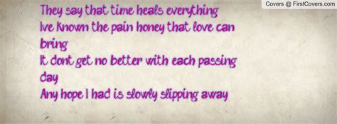 Time Heals Quotes Cover. QuotesGram