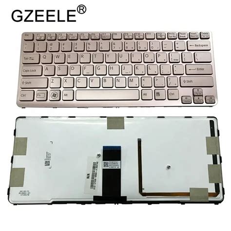 GZEELE US Backlit New Laptop Keyboard For Sony VAIO SVE 14 SVE14 SVS14