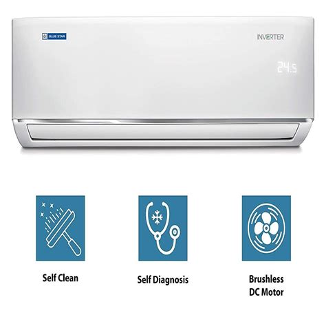 1 0tr Blue Star 3 Star Non Inv Split Ac At Rs 30500 Piece Blue Star