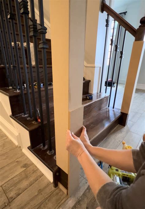 How To Replace Stair Spindles Diy Stair Makeover Artofit