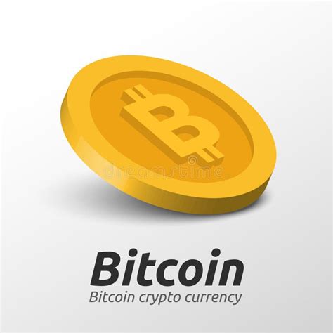 Symboles De Bitcoin Sur L Illustration De Carte Du Monde Illustration