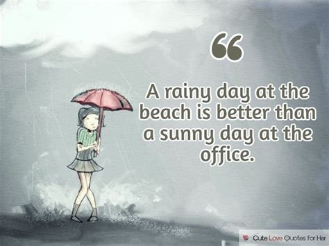 Rain Quotes And Sayings Cute