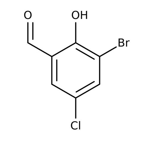 3 Bromo 5 Chloro 2 Hydroxybenzaldehyde 97 Thermo Scientific Chemicals